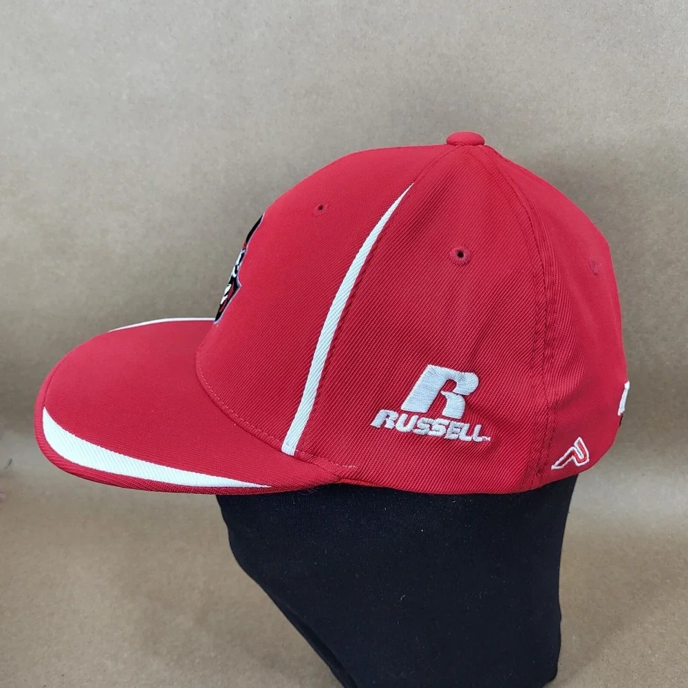 Red Austin Peay State Govs Governors NCAA Flat Bill Small-Medium Cap Hat Russell